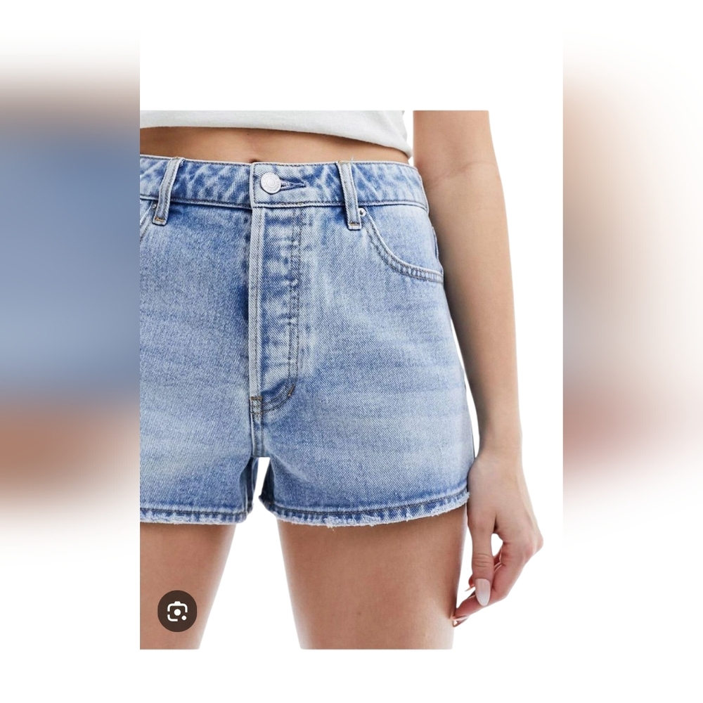 Pacsun Highrise Festival Jean Shorts Button Fly Womens Size 29 - Picture 12 of 12